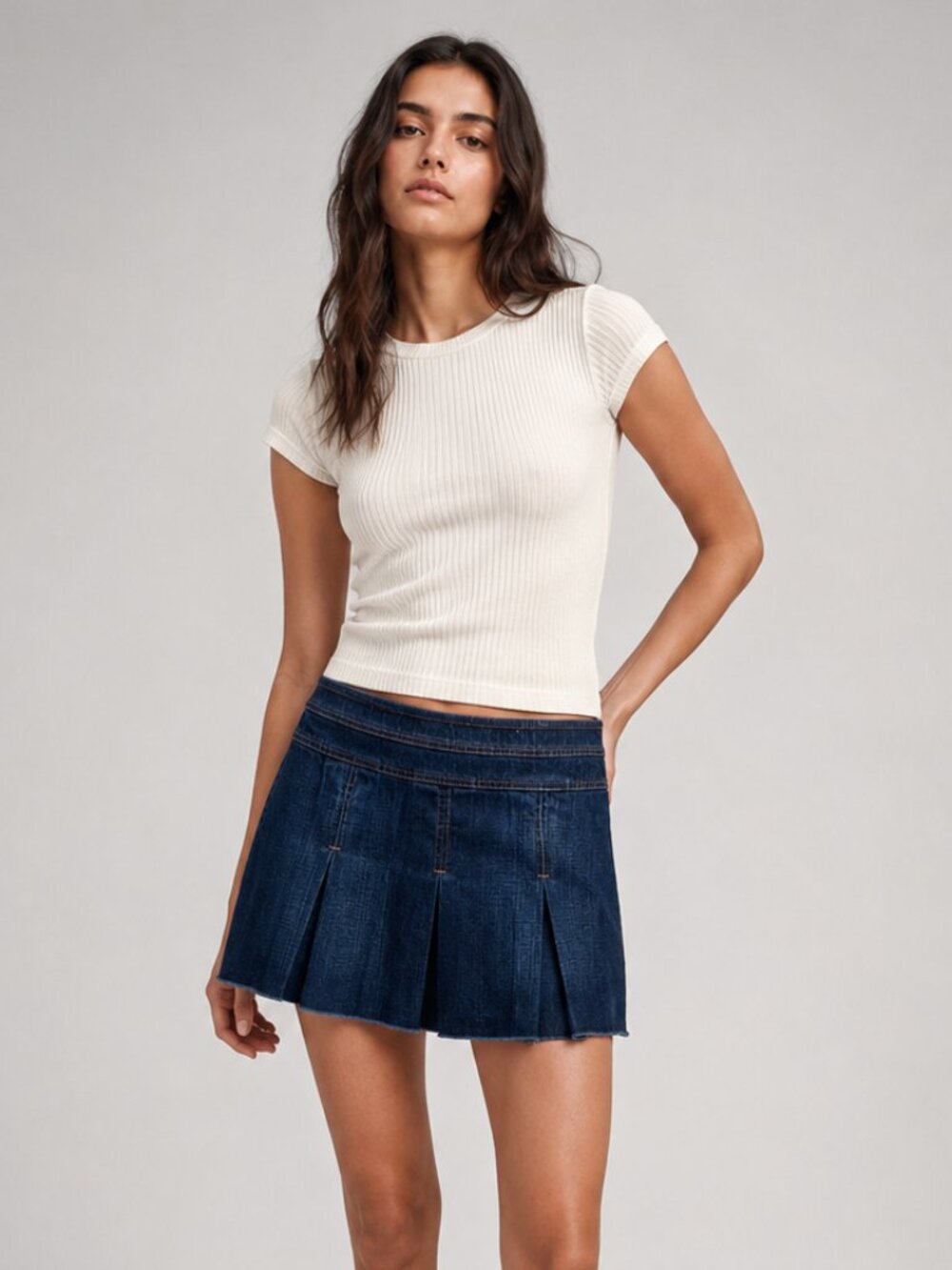 United Colors of Benetton Denim Skirt